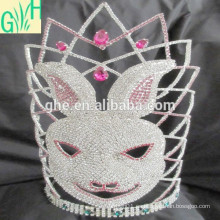 Corona tiaras, corona grande del desfile, tiaras animales altas para la venta